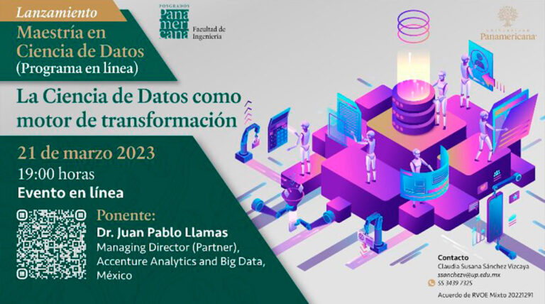 Universidad Panamericana | UP Lanza Maestría En Ciencia De Datos En Línea