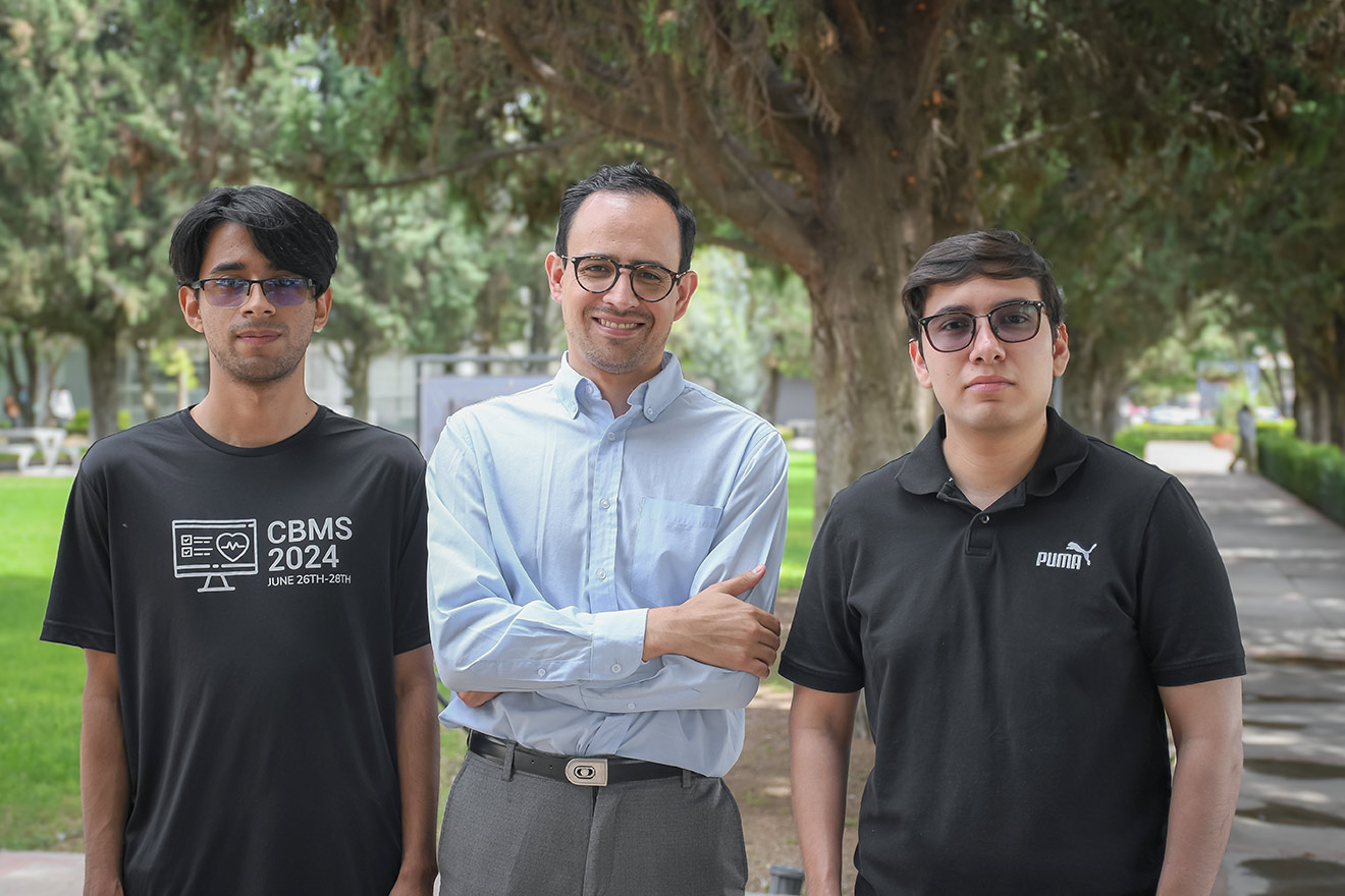 Engineering professor and students win award at CBMS 2024