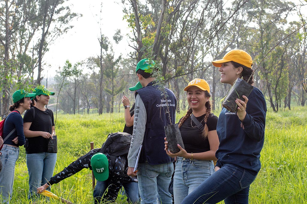 150 árboles plantados en la sexta Reforestación Universitaria